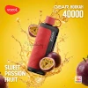 VOZOL Gear Hookah 40000 Puffs Disposable - SWEET PASSIONFRUIT - (RECHARGEABLE )