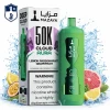 MAZAYA SHISHA - LEMON PASSIONFRUIT GRAPEFRUIT - 50000 Puffs Disposable ( RECHARGEABLE )