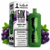 MAZAYA SHISHA - GRAPE MINT - 50000 Puffs Disposable ( RECHARGEABLE )