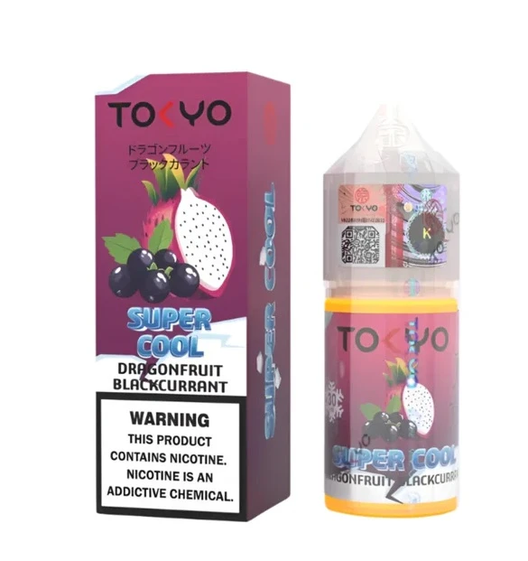 TOKYO - Super بارد - دراجonfruit Blackcurranrt - SALT - 30ML 1 TOKYO - Super Cool - Dragonfruit Blackcurranrt - SALT - 30ML