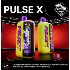 TUGBOAT PULSE X - BLUEBERRY ICE - 50000 PUFFS - ( RECHARGEABLE )