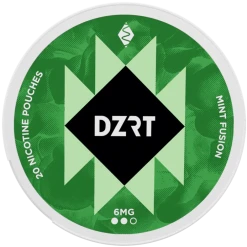 DZRT NICOTINE POUCHES MINT FUSION (6MG) MEDIUM