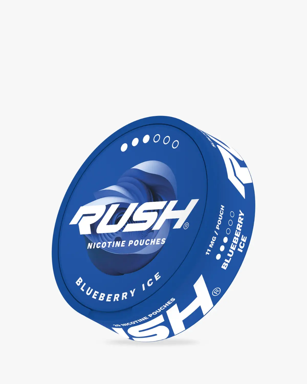 RUSH NICOTINE POUCHES BLUEBERRY ICE (11MG) 1 RUSH NICOTINE POUCHES BLUEBERRY ICE (11MG)