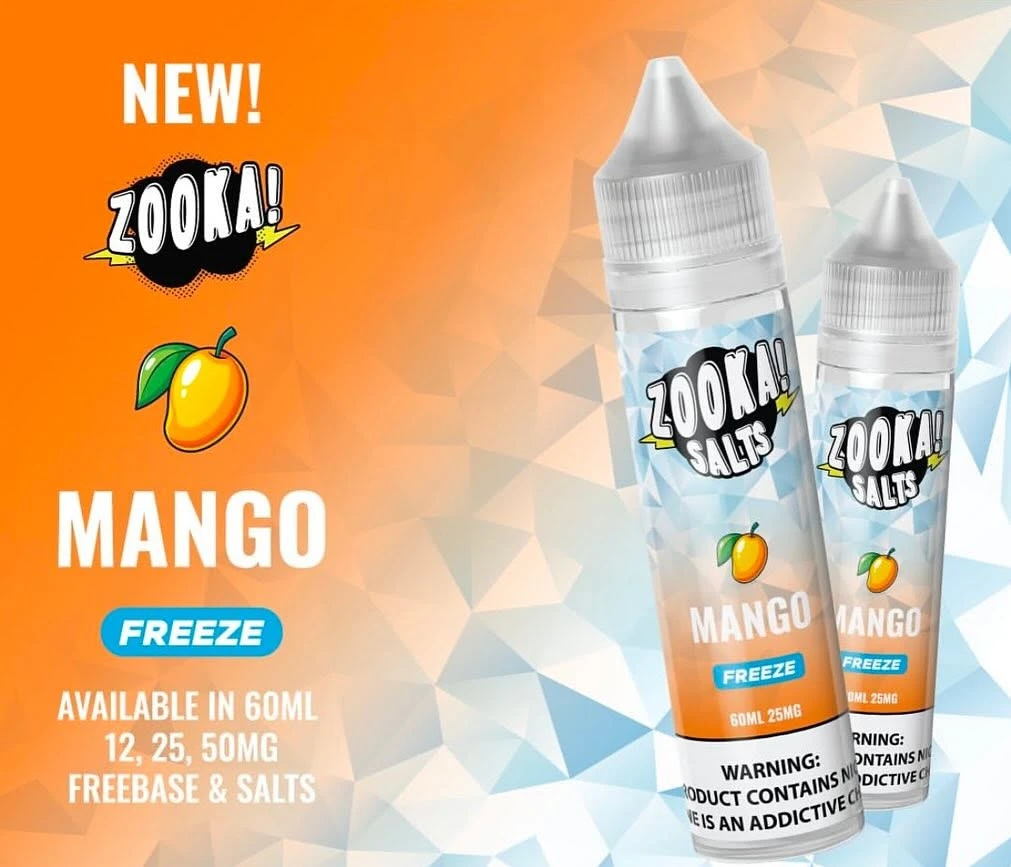 MANGO - ZOOKA FREEZE - MTL - 60ML 1 MANGO - ZOOKA FREEZE - MTL - 60ML