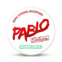 PABLO NICOTINE POUCHES GREEN MINT (50MG) STRONG