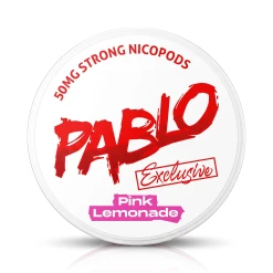 PABLO NICOTINE POUCHES PINK LEMONADE (50MG) STRONG