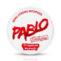 PABLO NICOTINE POUCHES TROPICAL PUNCH (50MG) STRONG