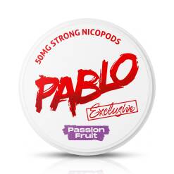 PABLO NICOTINE POUCHES PASSIONFRUIT (50MG) STRONG