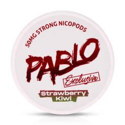 PABLO NICOTINE POUCHES STRAWBERRY KIWI (50MG) STRONG