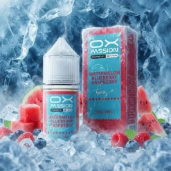 OXPASSION - FREEZE - WATERMELON BLUEBERRY RASPBERRY -SALT - 30ML
