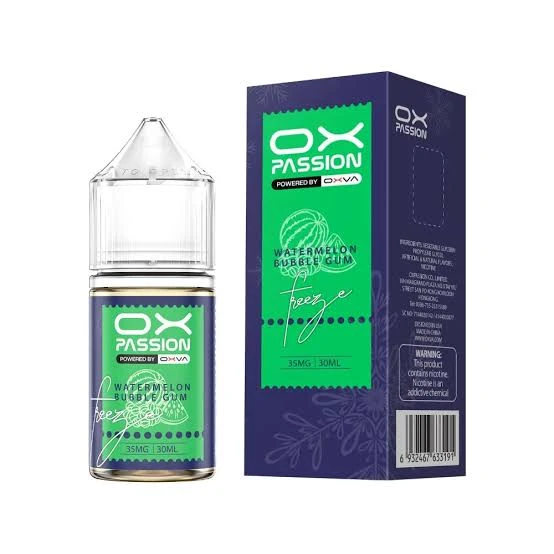 OXPASSION - FREEZE - WATERMELON BUBBLEGUM -SALT - 30ML 1 OXPASSION - FREEZE - WATERMELON BUBBLEGUM -SALT - 30ML