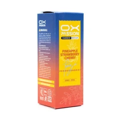 OXPASSION - FREEZE - PINEAPPLE STRAWBERRY CHERRY -SALT - 30ML