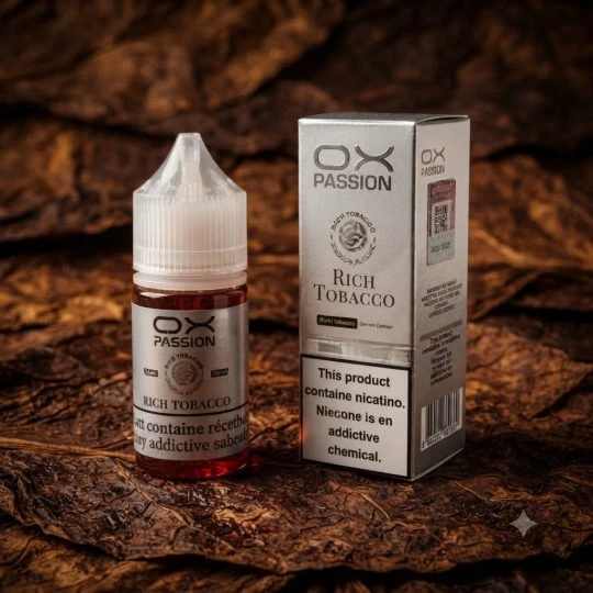 OXPASSION - FREEZE - RICH TOBACCO -SALT - 30ML 1 OXPASSION - FREEZE - RICH TOBACCO -SALT - 30ML
