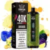 Al Fakher Crown Bar MEGAMAX Disposable - BLUE RAZZ LEMONADE - (40000 Puffs) ( RECHARGEABLE )