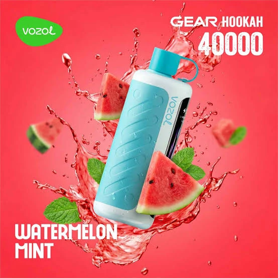 VOZOL Gear Hookah 40000 Puffs Disposable - WATERMELON MINT - (RECHARGEABLE ) 1 VOZOL Gear Hookah 40000 Puffs Disposable - WATERMELON MINT - (RECHARGEABLE )