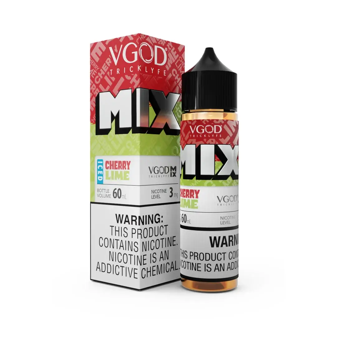 MIXED CHERRY LIME ICED - VGOD - MTL - 60ML 1 MIXED CHERRY LIME ICED - VGOD - MTL - 60ML