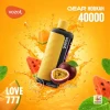 VOZOL Gear Hookah 40000 Puffs Disposable - LOVE 777 - (RECHARGEABLE )