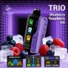 ELFBAR TRIO 40000 PUFFS - BLUEBERRY RASPBERRY ICE - ( RECHARGEABLE )