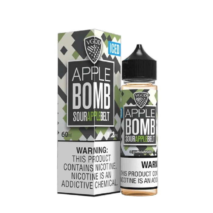APPLE BOMB - VGOD - MTL - 60ML 1 APPLE BOMB - VGOD - MTL - 60ML