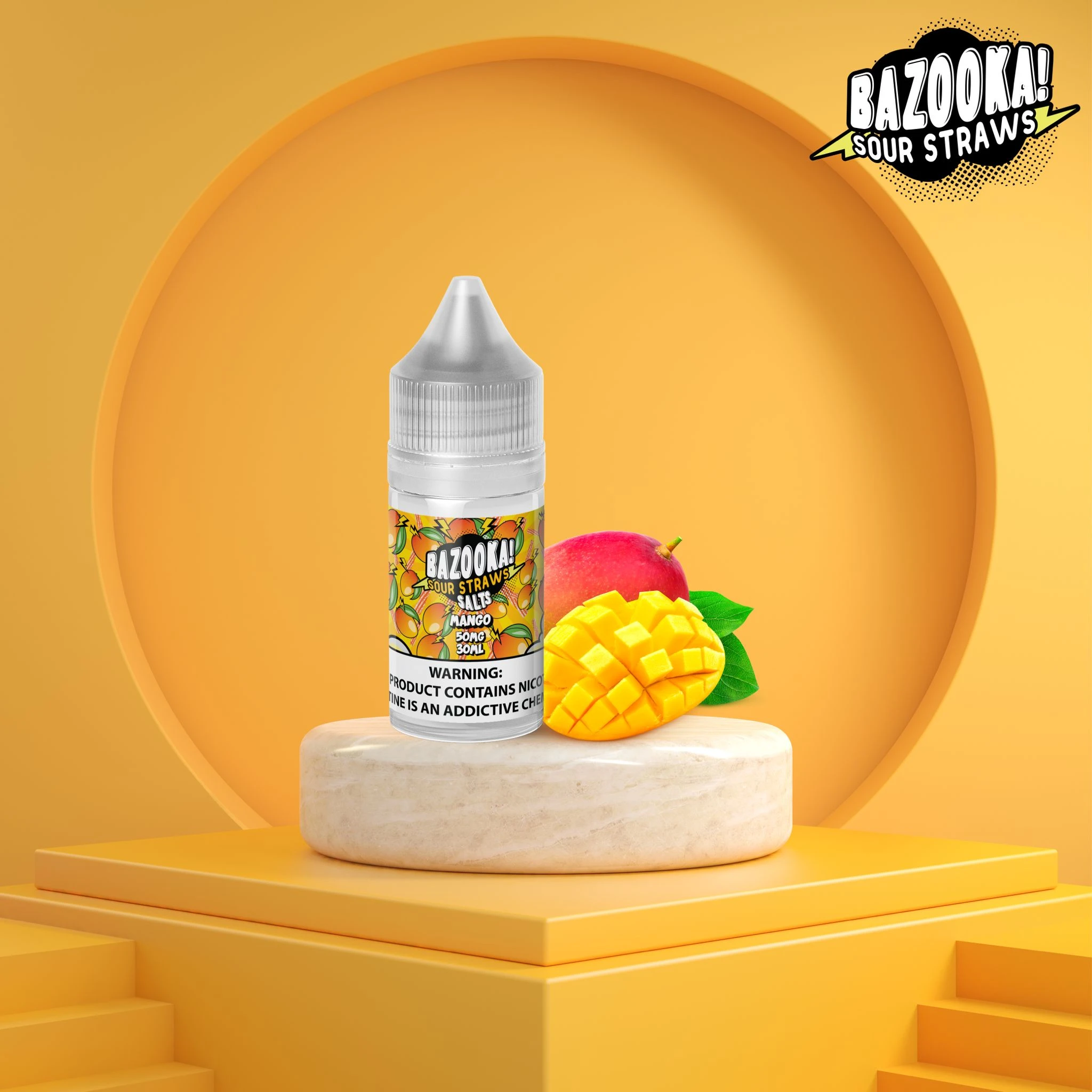 MANGO - BAZOOKA - SALT - 30ML 1 MANGO - BAZOOKA - SALT - 30ML
