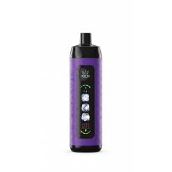 ALFAKHER CROWN BAR ICE ADJUST Disposable 25000 puff - DTL - BLUEBERRY RASPBERRY - ( RECHAGEABLE )