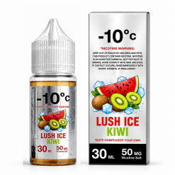 -10C SUPER COOL - LUSH KIWI ICE - SALT - 30ML