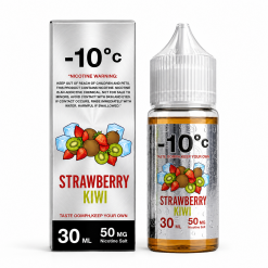 -10C SUPER COOL - STRAWBERRY KIWI - SALT - 30ML