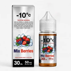 -10C SUPER COOL - MIX BERRIES - SALT - 30ML