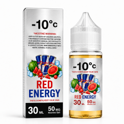 -10C SUPER COOL - RED ENERGY - SALT - 30ML