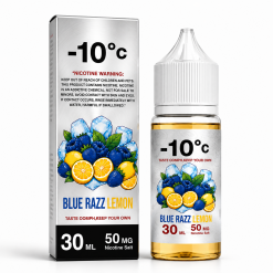 -10C SUPER COOL - BLUE RAZZ LEMON - SALT - 30ML