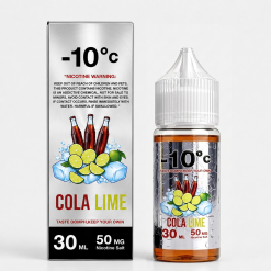 -10C SUPER COOL - COLA LIME - SALT - 30ML