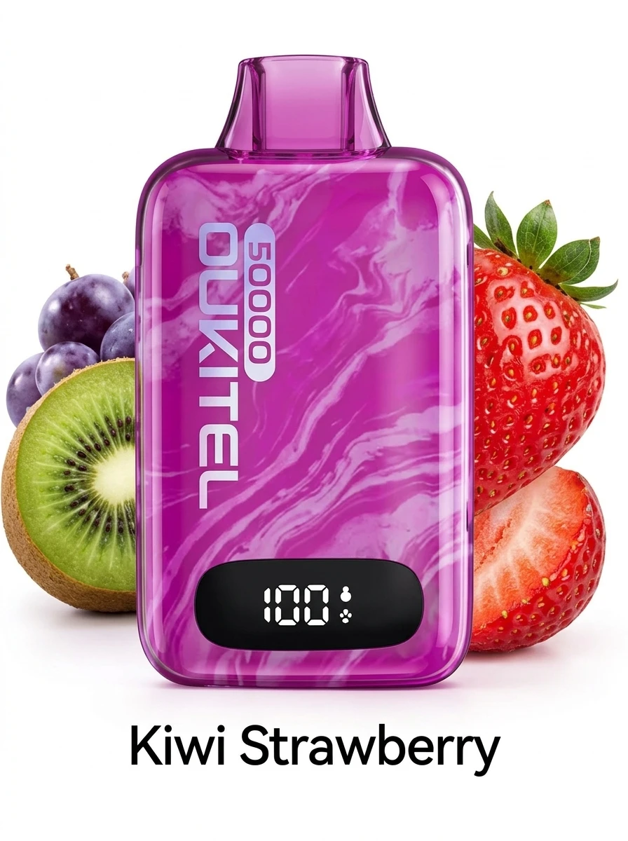 OUKITEL MATE PRO Disposable 50000 puffs - KIWI STRAWBERRY - ( RECHARGEABLE ) 1 OUKITEL MATE PRO Disposable 50000 puffs - KIWI STRAWBERRY - ( RECHARGEABLE )