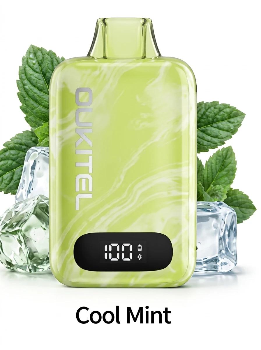 OUKITEL MATE PRO Disposable 50000 puffs - COOL MINT - ( RECHARGEABLE ) 1 OUKITEL MATE PRO Disposable 50000 puffs - COOL MINT - ( RECHARGEABLE )