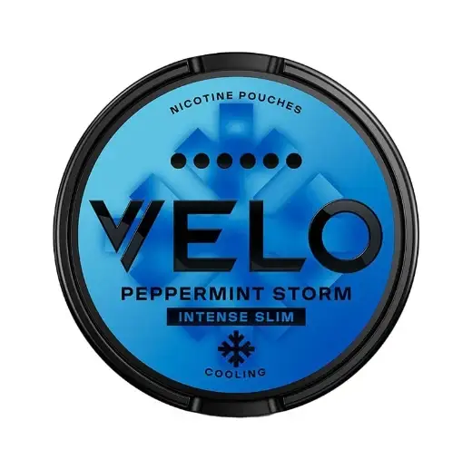 VELO NICOTINE POUCHES PEPPERMINT STORM (17MG) 1 VELO NICOTINE POUCHES PEPPERMINT STORM (17MG)