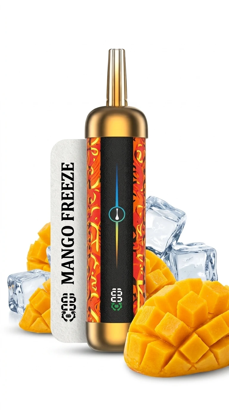 HOOKAH LIT PRO Disposable - MANGO FREEZE - (60000 Puffs) ( RECHARGEABLE ) 1 HOOKAH LIT PRO Disposable - MANGO FREEZE - (60000 Puffs) ( RECHARGEABLE )