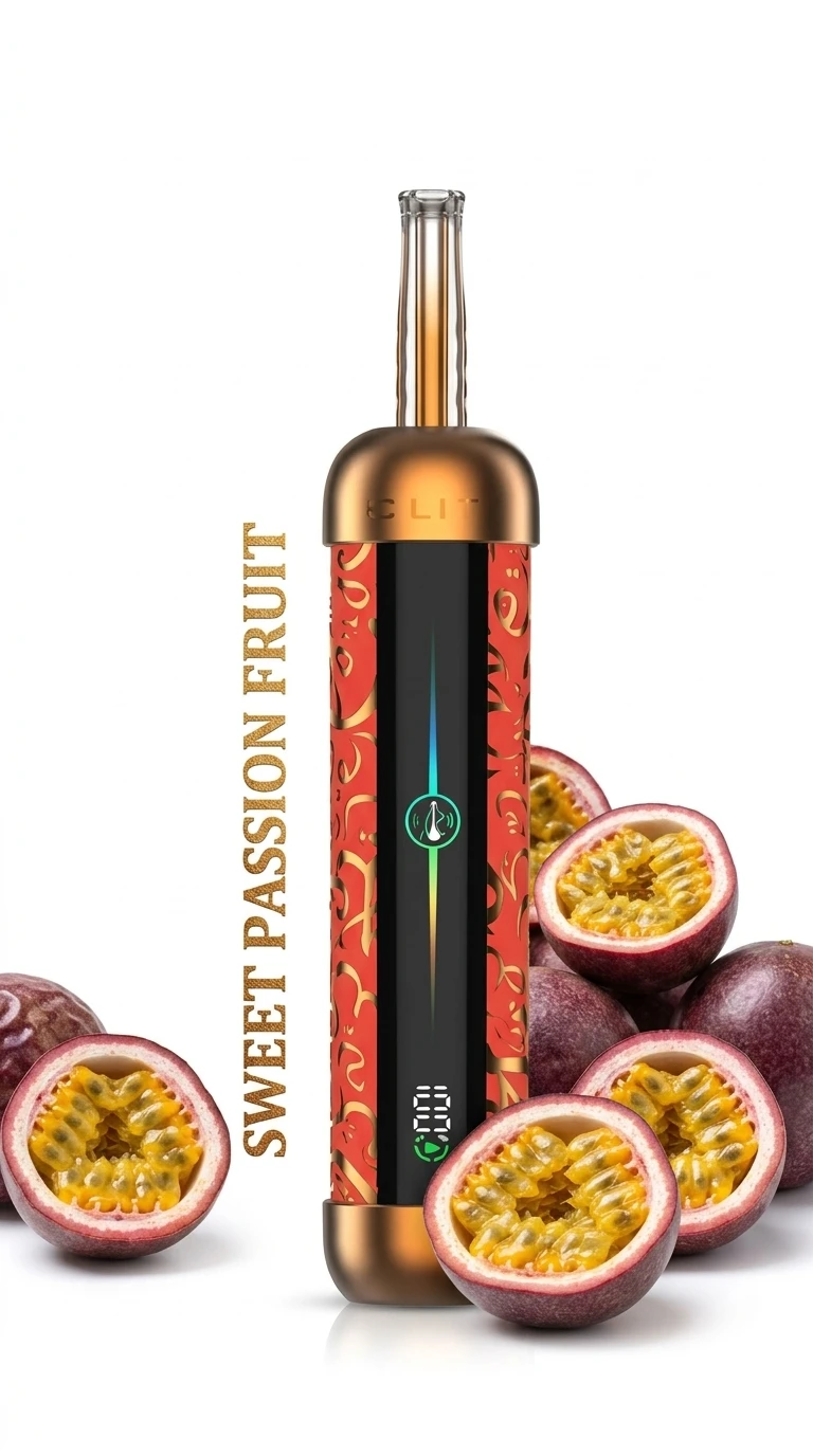 HOOKAH LIT PRO Disposable - SWEET PASSIONFRUIT - (60000 Puffs) ( RECHARGEABLE ) 1 HOOKAH LIT PRO Disposable - SWEET PASSIONFRUIT - (60000 Puffs) ( RECHARGEABLE )