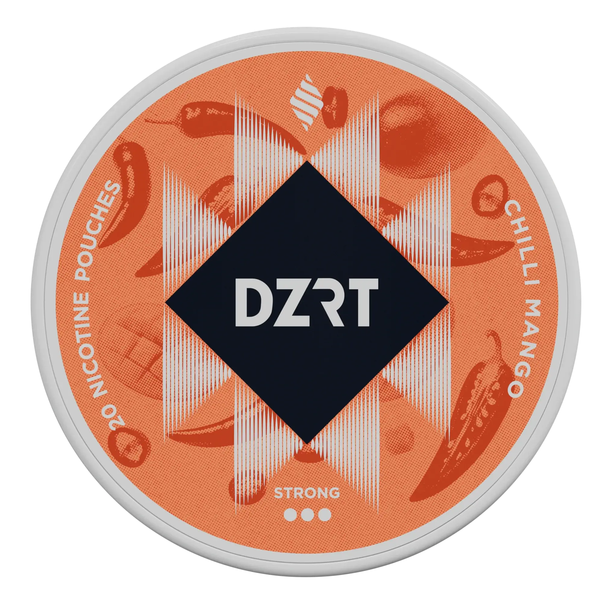 DZRT NICOTINE POUCHES CHILLI MANGO (10MG) STRONG